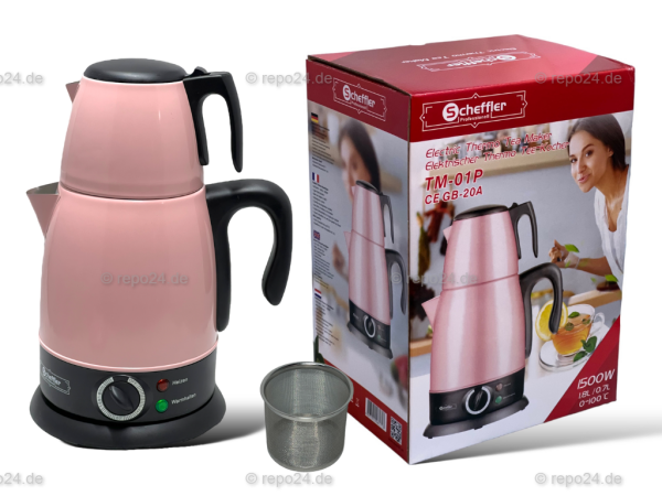 Elektrischer Teekocher Caymatik Samowar Pink 1.8L - 1500W