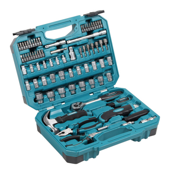 Makita Werkzeugkoffer Werkzeugkiste 76-tlg. - E-10899 Werkzeug