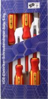 VDE-Elektriker Schraubendreher-Satz 5 tlg. VDE Schraubenzieher