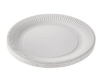Pappteller  Kompostierbar rund Ø 23 cm  | 50...