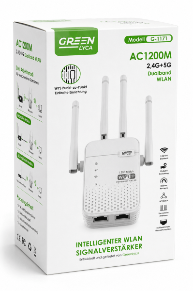 Repeater Wifi Signalverstärker 1200M