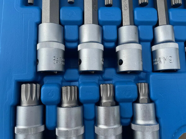 Stahlkaiser 26 tlg. Innen Vielzahn 1/2