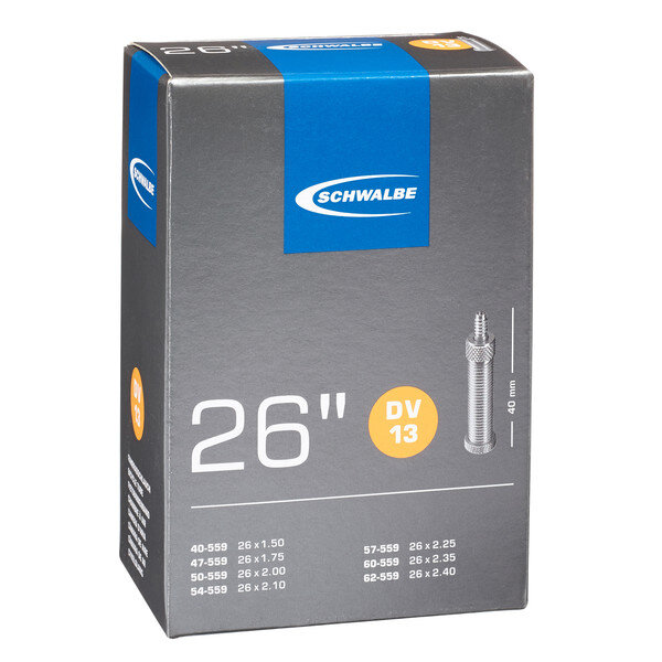 Schwalbe 26" Fahrradschlauch  mit Dunlop Ventil DV13
