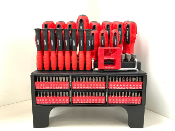 Everforce 101 tlg Schraubendreher und Bit Set Schraubenzieher