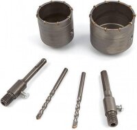 Stahlkaiser Bohrkronen Set SDS PLUS 65/80mm 2 tlg.