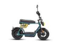 Coopop RUGGED E-Bike E-Scrambler 1200W 25-45 km/h Dunkelgrün