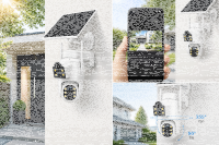 Jortan Solar Doppel Kamera Outdoor IP66