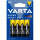 VARTA Mignon Zinc Carbon Batterien - AA