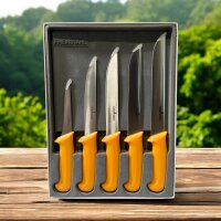 Messer Set 5 tlg. Metzgermesser Kochmesser Rostfrei...