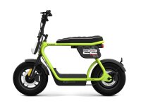 Coopop COX E-Bike E-Scrambler 1200W 25-45 km/h Limettengrün