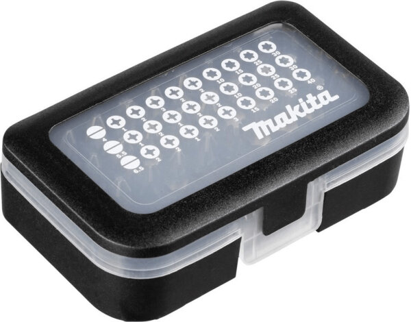 Makita D-30667 Bit-Set Stahl inkl. Aufbewahrungsbox 31 tlg