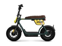 Coopop COX E-Bike E-Scrambler 1200W 25-45 km/h Dunkelgrün