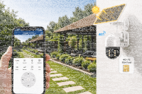 Jortan Solar Kamera Outdoor  mit Simkarte 4G IP66