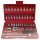 Champion Werkzeugkoffer Ratsche Steckschlüssel Satz 1/4" 4-14mm Bits Set 46 tlg.
