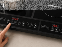 Induktion Kochplatte Doppel Elektrisch mit Timer 4000W