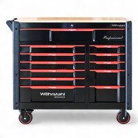 XXL Jumbo Werkstattwagen 10/12 +Drehmomentschlüssel Werkzeugwagen Holzplatte