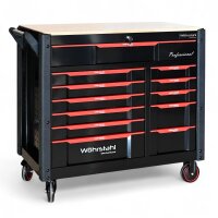 XXL Jumbo Werkstattwagen 10/12 +Drehmomentschlüssel Werkzeugwagen Holzplatte