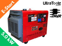 UltraToolz UT-DG5000W Diesel Stromerzeuger Generator...