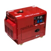 UltraToolz W10000 Diesel Stromerzeuger Generator Notstromaggregat 5,2 kW mit E-Start