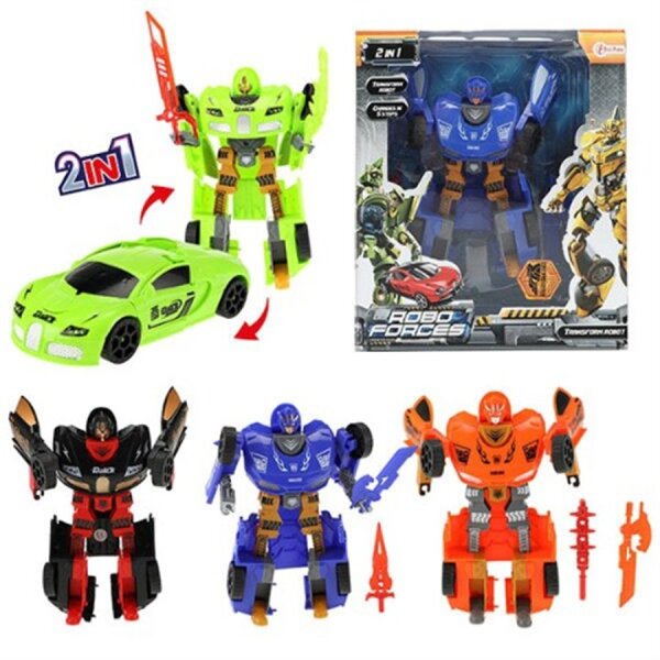ROBOFORCES Verwandlungs Roboter -Superauto-