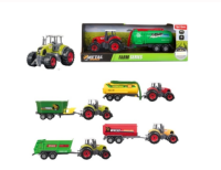 METAL Traktor mt Anhänger