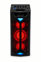 MEDION Bluetooth Party-Soundsystem Partylautsprecher LED...