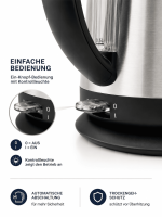 2200W Elektrischer Teekocher Caymatik Samowar 2.7L Wasserkocher