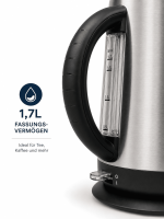 2200W Elektrischer Teekocher Caymatik Samowar 2.7L Wasserkocher