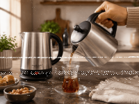 2200W Elektrischer Teekocher Caymatik Samowar 2.7L Wasserkocher
