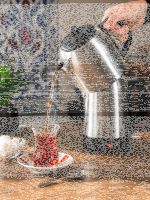 2200W Elektrischer Teekocher Caymatik Samowar 2.7L Wasserkocher