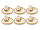 6er Set Kaffee Tassen Untertassen