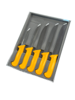 Solingen Messer Set 5 tlg. Metzgermesser Kochmesser...