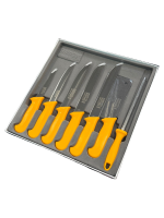 Solingen Messer Set 7 tlg. Metzgermesser Kochmesser...