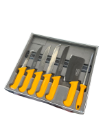 Solingen Messer Set 8 tlg.  Magnethalter  Metzgermesser...