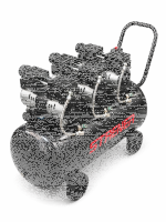 STRENER Ölfrei Flüsterkompressor 100L 3PS/8 Bar...