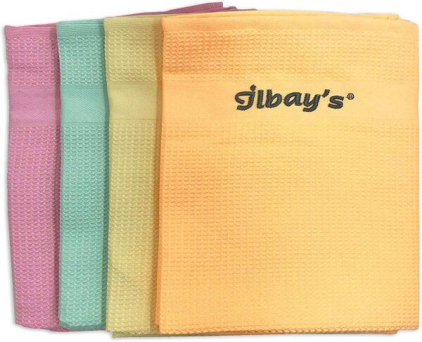 Ilbays © Mikrosfasertücher Reinigungstücher 4er Set