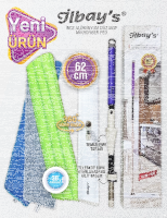 Ilbays XL Mop Set 62cm Alu Wischmopp Bodenwischer