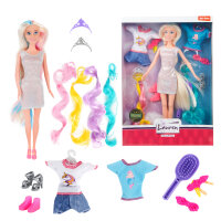 LAUREN Teenagerpuppe -Haarverlängerungen- mt Zbh