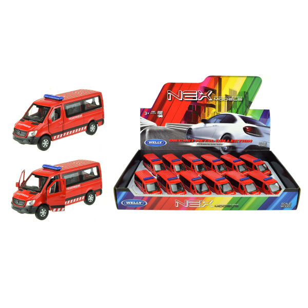 WELLY  Mercedes Sprinter Feuerwehr (12DB)