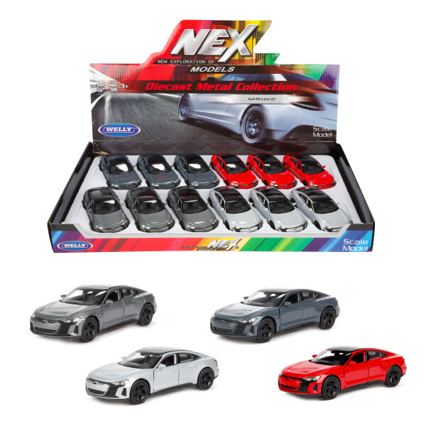 WELLY Audi RS E-tron GT 4Var (12DB)