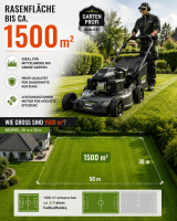 Benzin 4 Takt Rasenmäher  / Mulchmäher 99CC 1800W 3.5PS