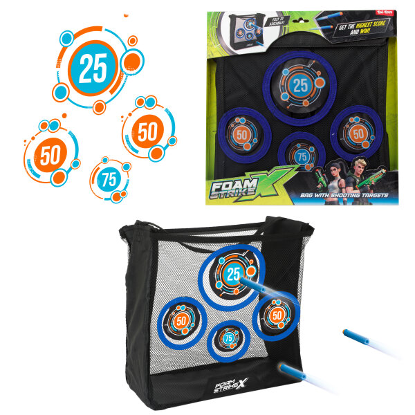 FOAM STRIKEX Tasche mt Schießscheiben -faltbar