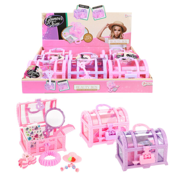 GLAMOUR_SHINE Beauty-Set in Schatztruhe 2Var (9DB)