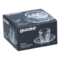 Guzzini Venice Designer Espresso Tasse Untertasse