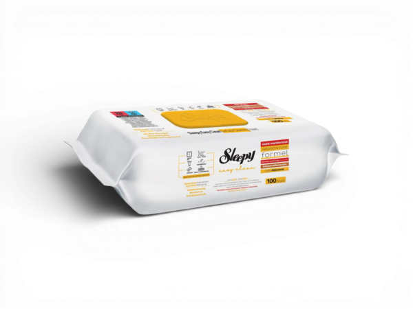 Sleepy GELB Easy Clean Oberfläschen Reinigungstuch Allzweck Putztücher