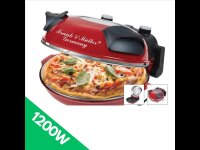 Steinofen Pizzamaker Lahmacun/Pizza /Fisch/Fladenbrot /Maronen ROT