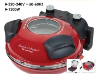 Steinofen Pizzamaker Lahmacun/Pizza /Fisch/Fladenbrot /Maronen ROT