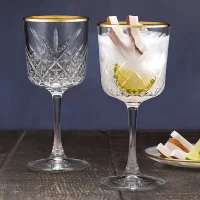 Pasabahce GOLDEN TOUCH Timeless 4Trinkgläser mit...