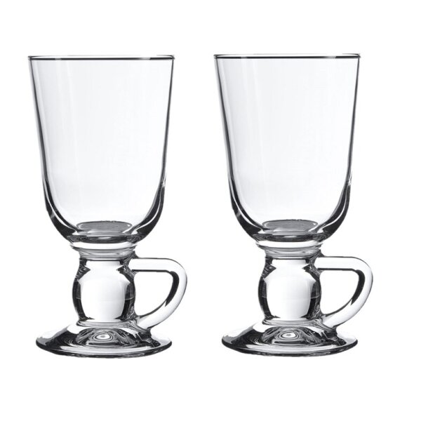 Pasabahce Kaffegläser 2er Set Henkelbecher - 280 ml