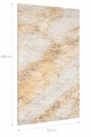 Wandpaneele Wandverkleidung Wandplatten PVC Marmoroptik Hochglanz  260 x 122 cm